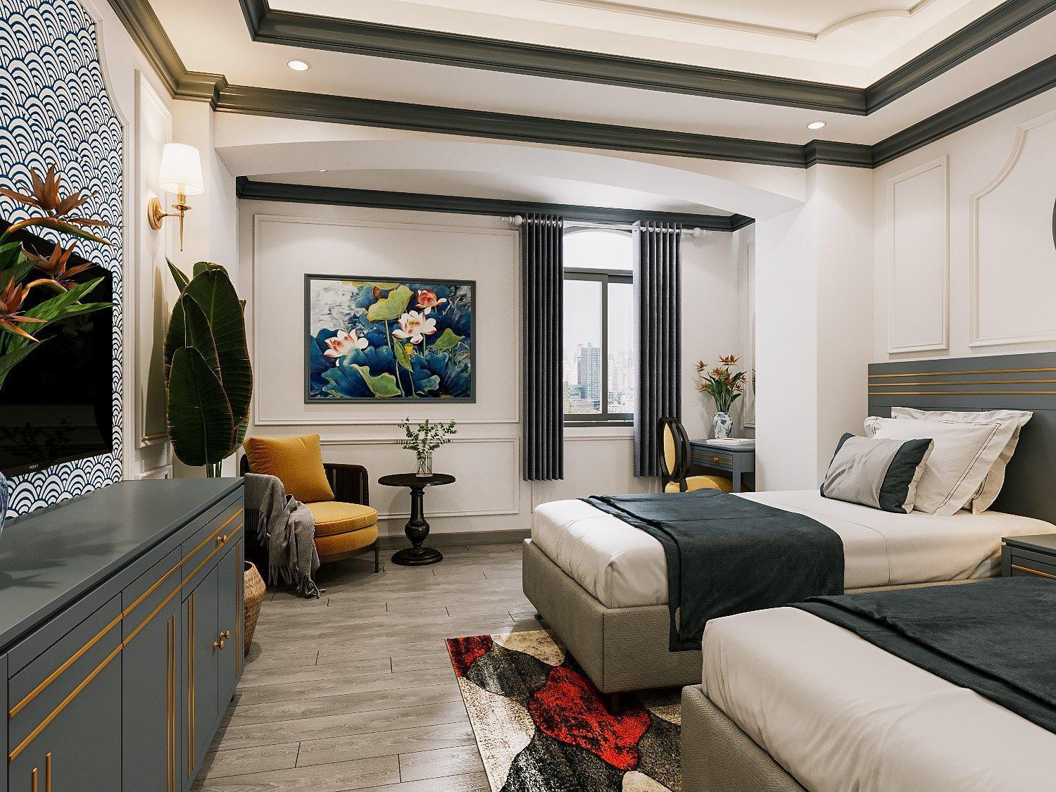 Indochine Mansion - 172 Nguyen Thai Binh Khách sạn 4*